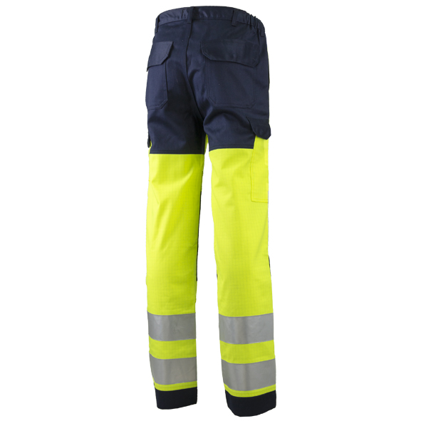 PANTALON MULTI-RISQUES<BR>JAUNE</BR>