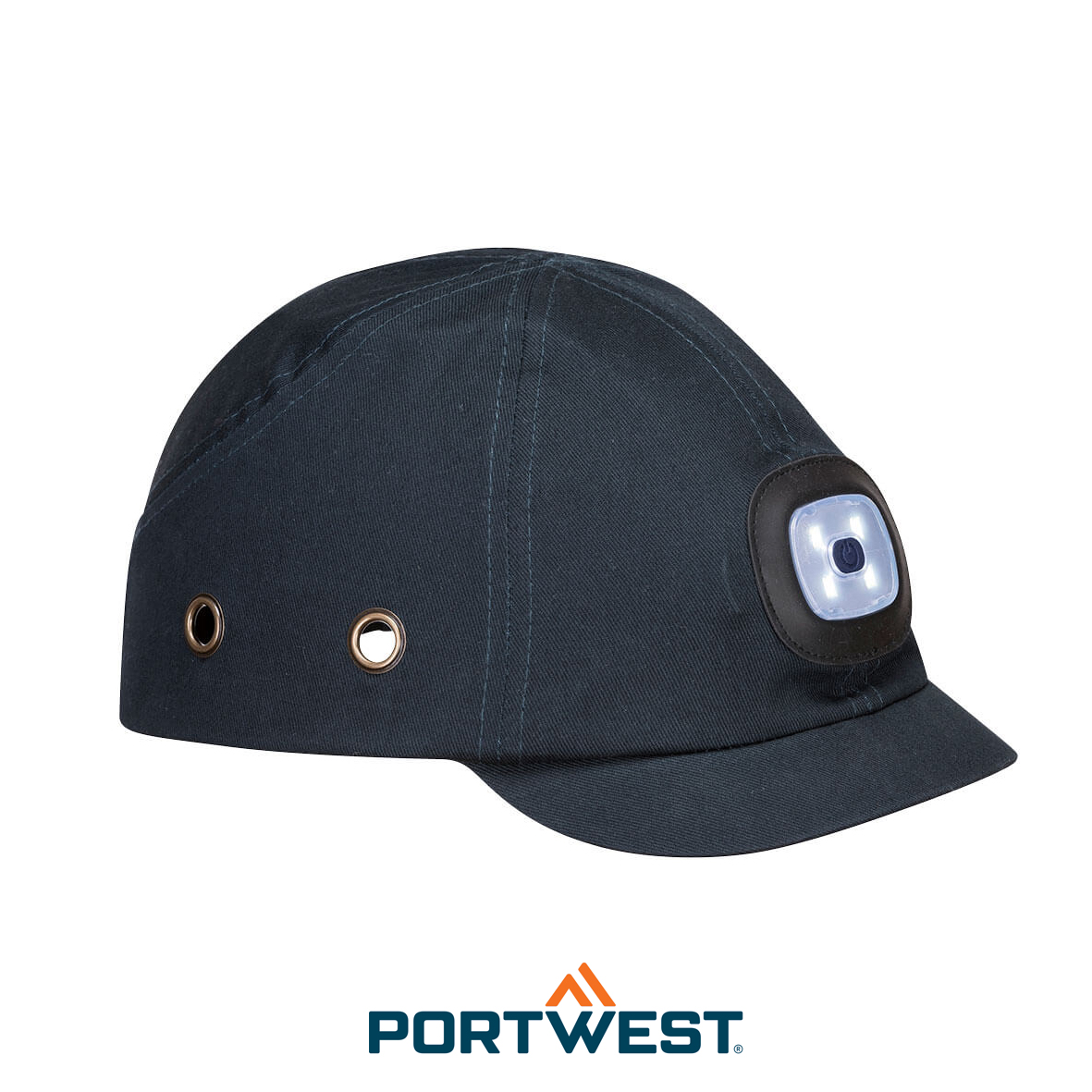 CASQUETTE ANTICHOC A LED RECHARGEABLE PAR USB