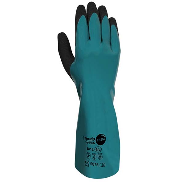 TOUCH CHEM 5812<br/>NITRILE<br/>EN374-1 TYPE B AJKL