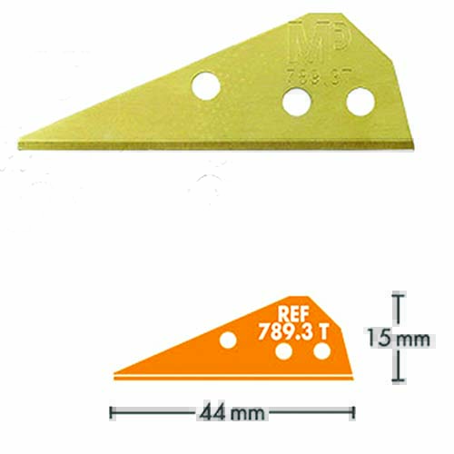Lame droite spéciale revêtue tin 789.3 T