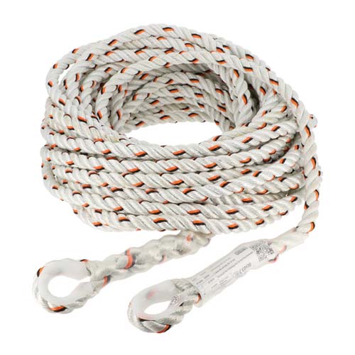 SUPPORT D'ASSURAGE. LONGUEUR 20 MÈTRES.DIAMÈTRE 14 MM.