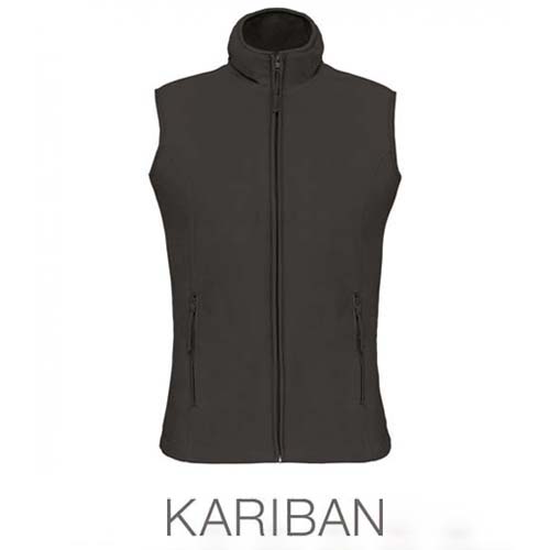GILET MICROPOLAIRE FEMME