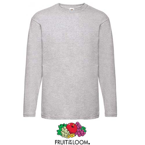 T-SHIRT MANCHES LONGUES VALUEWEIGHT 165gr
