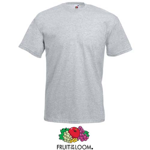 T-SHIRT HOMME VALUEWEIGHT 165gr