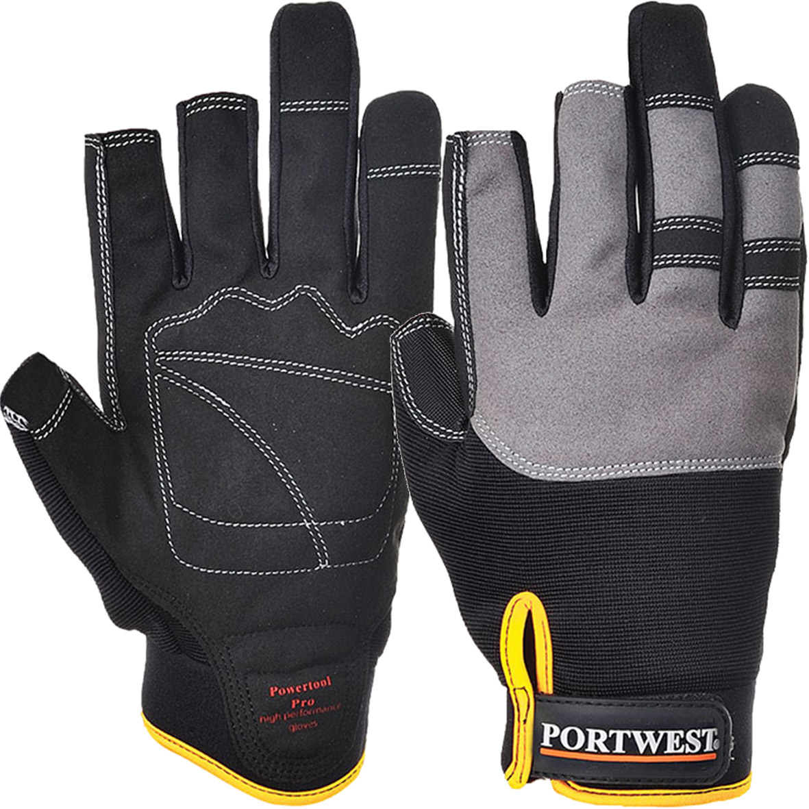 POWERTOOOL A740<br/>CUIR SYNTHETIQUE<br/>EN388:2016 2121X