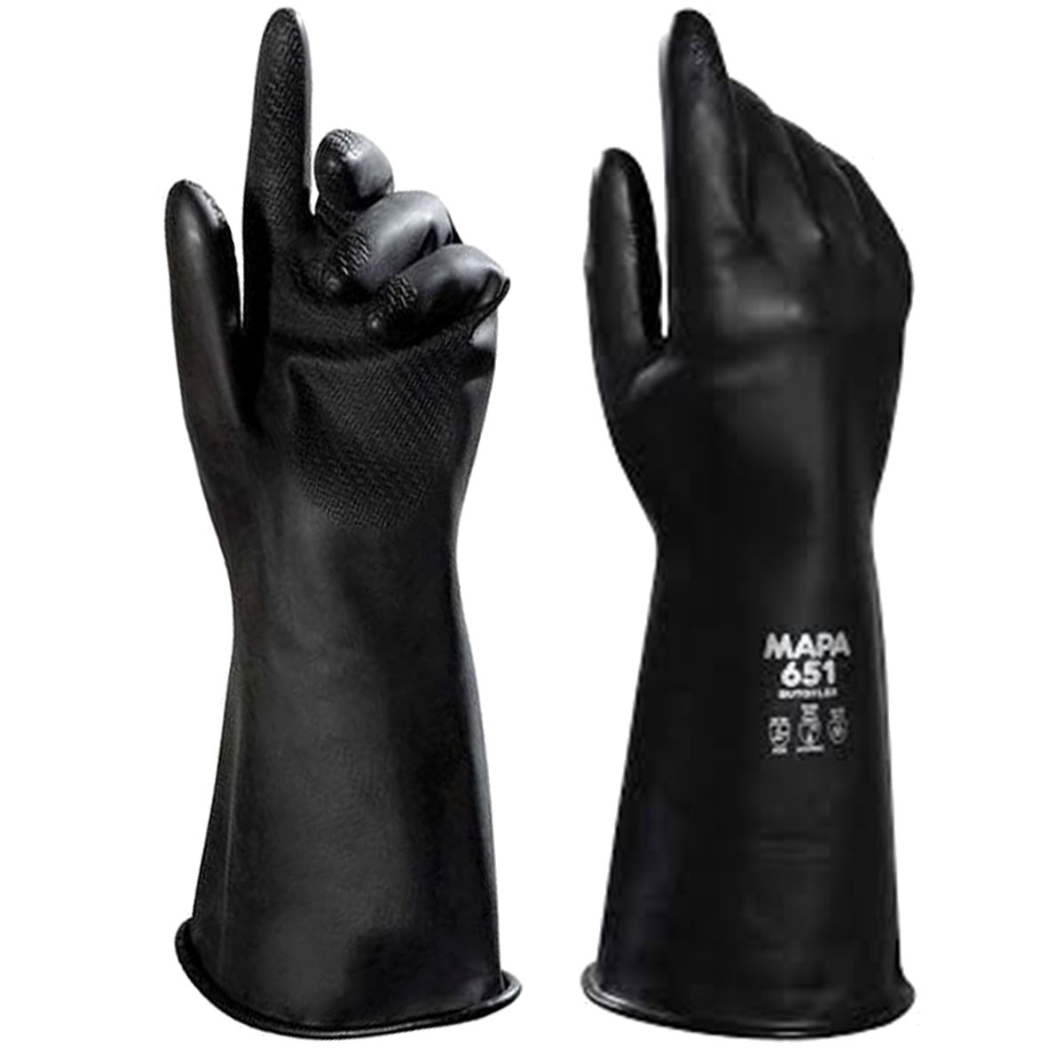 BUTOFLEX 651<br/>BUTYLE<br/>EN374-1 ABCILMNOS