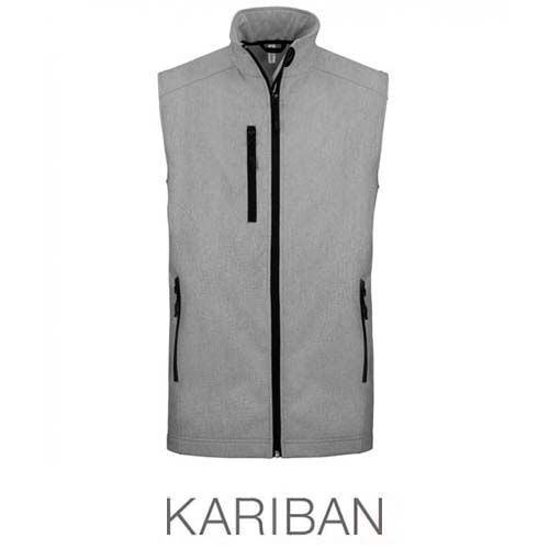 BODYWARMER SOFTSHELL HOMME