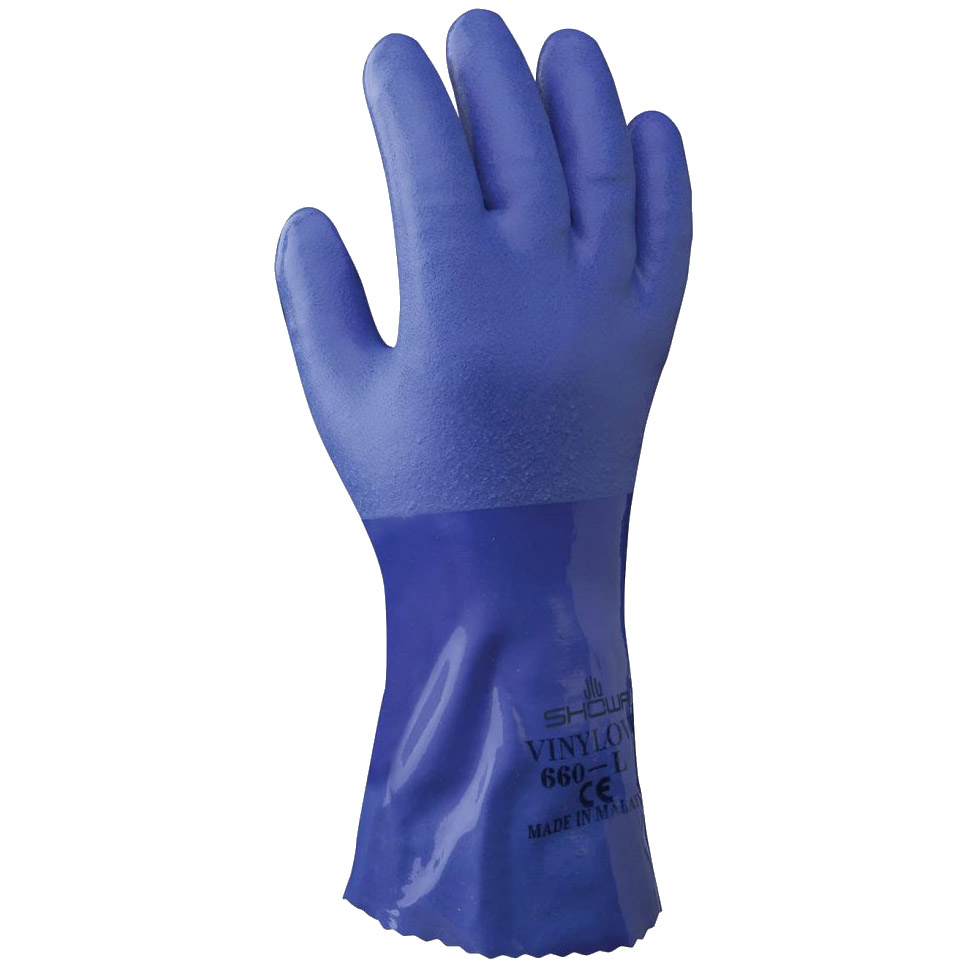 SHOWA 660<br/>NITRILE<br/>EN374-1 TYPE B JKL