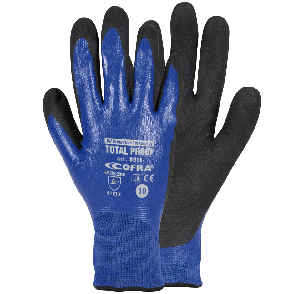 TOTAL PROOF<BR/>NITRILE<BR/>EN388:2003 4132