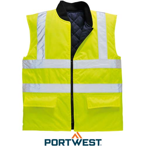 GILET HV REVERSIBLE S469