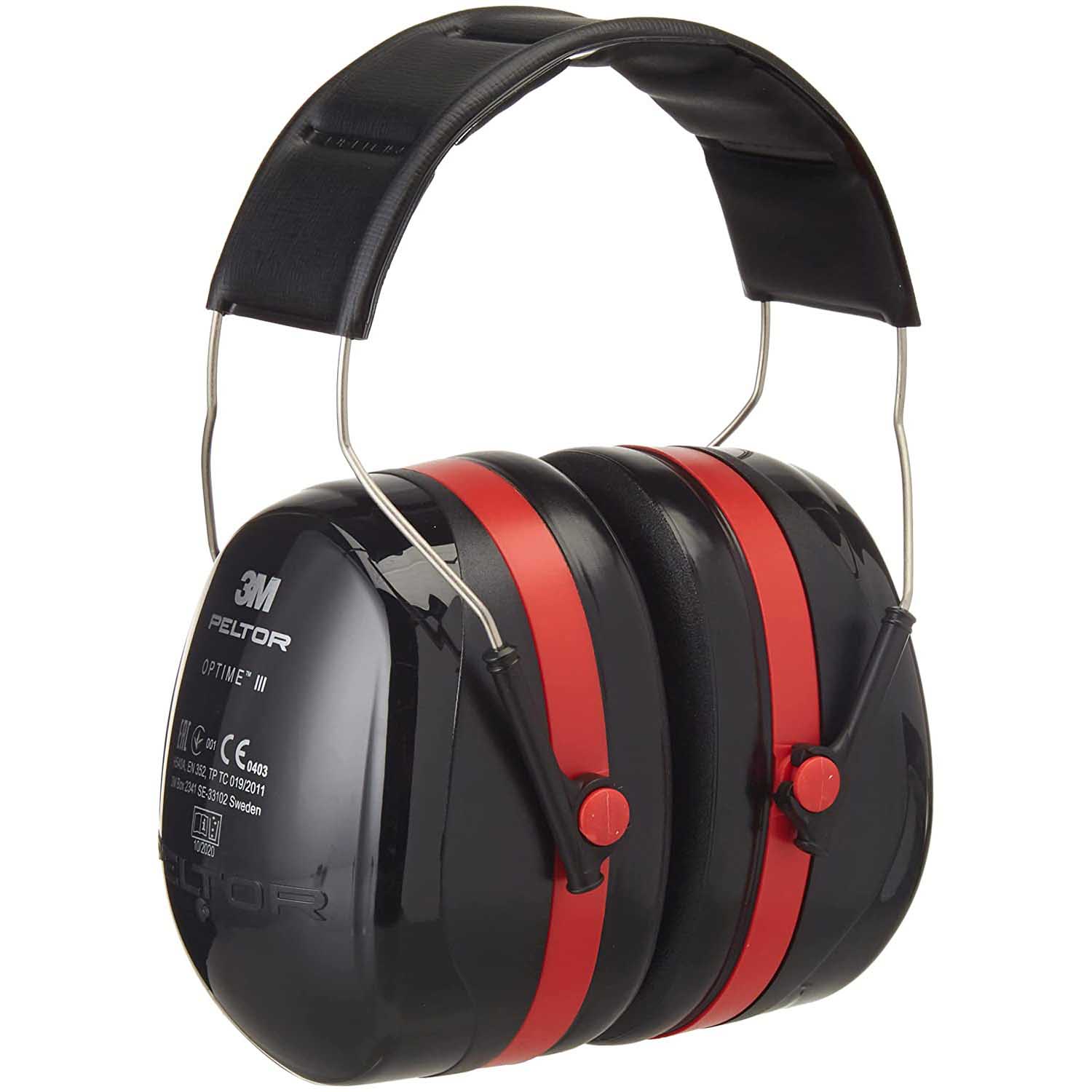 CASQUE ANTI-BRUIT OPTIME III NOIR SNR 35db