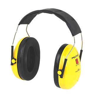 CASQUE ANTI-BRUIT OPTIME I JAUNE SNR 27db